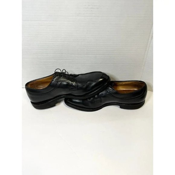 ALLEN EDMONDS Mens Dress Shoes Black Leather Lace Up Split Toe Oxford Size 10.5D main image 4